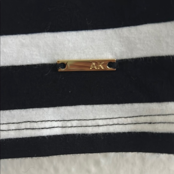 Anne Klein Black and White Top - Picture 6 of 7